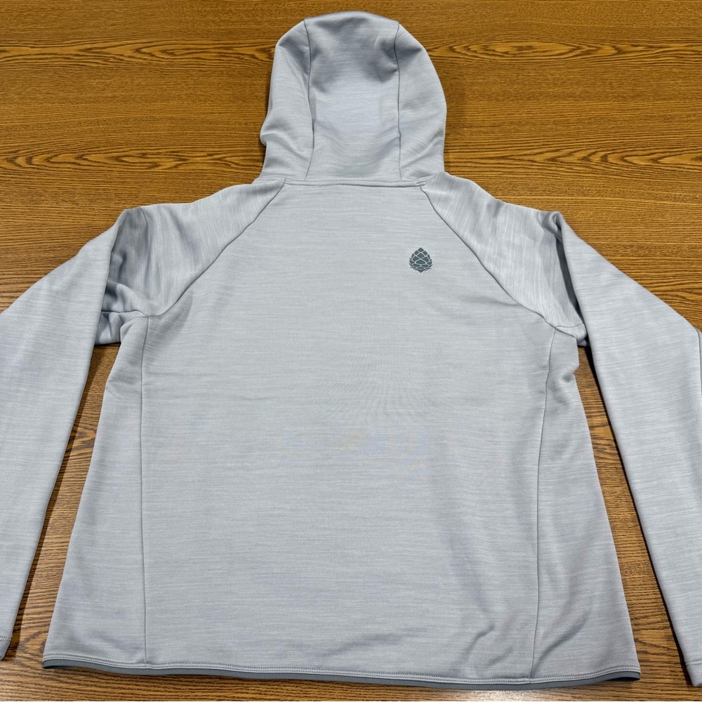 Stio (NWT) Heather Gray Hooded Pullover - Picture 2 of 5
